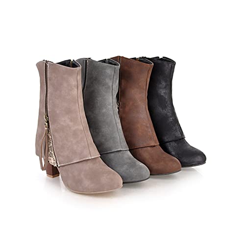Bottes brodées rétro pour le quotidien et les sorties d'hiver