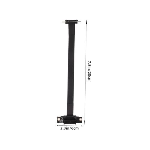 Cable de extensión PCI E SHINEOFI riser flexible para tarjetas gráficas de alta compatibilidad 2