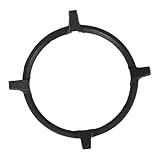 SOLUSTRE Wok-Ständer Herd Steht Herdgestell Kesselhalterständer Wok Support Rack Wok-Stützring aus Gusseisen Ringofen Zubehör für Gaskochfelder Wok-Ring Brennerrost Black