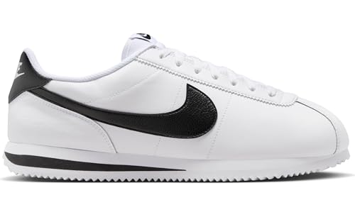 Nike Nike Men's Cortez Sneakers, White/Black, 9 Medium US