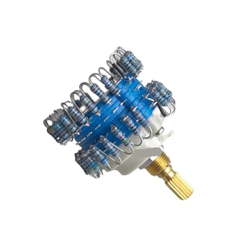 Sdtdan 24�X�e�b�v������ DIY �X�e���I�{�����[���|�e���V�����[�^ Hi-Fi 2-ang 2�`�����l�� �f���A�� 10K/20K/50K/100K/250K/500K/1M 1%(���[���b�g�V���t�g�A�f���A��20K)