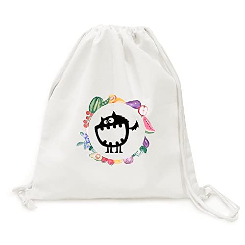 Sac fruits et légumes univers alien pliable pour aller au marché