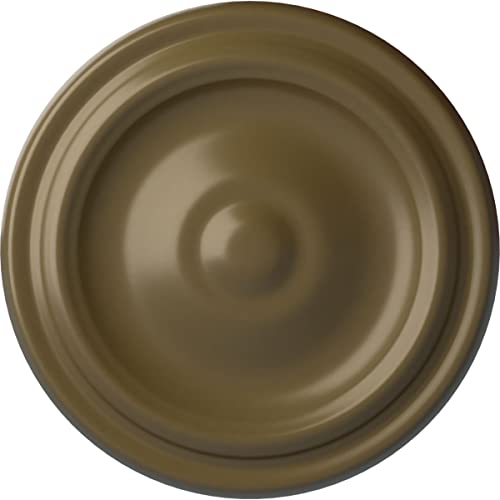 Image of 9 5 /8 inchOD x 1 1 /8 inchP Maria Ceiling Medallion (Fits Canopies up to 1 3 /4 inch), Mississippi Mud