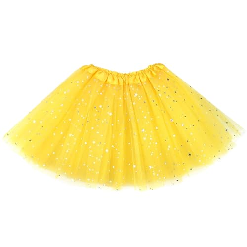 Auranso Jupe Filles Tutu Filles Princesse de Ballet Enfants Robe De Fête 2-7 Ans