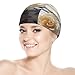 Yellow Roses Birds Ocean Cute Swim Cap for Men Women Comfy Swimming Hat Fit Long and Short Hair High Elasticity