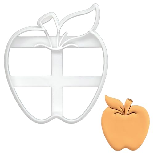 BAKERLOGY Emporte-pièce Pomme - Conception détaillée d'emporte-pièces pour la pâtisserie et...