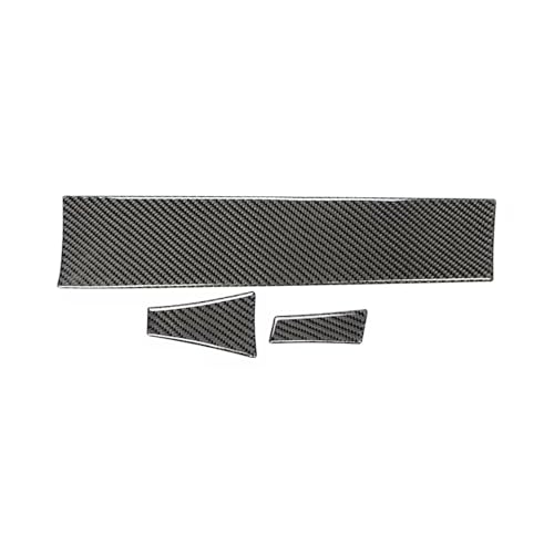 Interior Coche para Macan 2014 2015 2016 2017 2018 2019 2020 2021 LHD Car Center Console Dashboard Trim AC Outlet Strip 3 Piezas Accesorio Interior