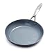 Produktbild GreenPan Valencia Pro Harteloxierte Gesunde Keramik Antihaft 26 cm Bratpfanne, PFAS-frei, Induktion, Spülmaschinenfest, Backofenfest, Grau