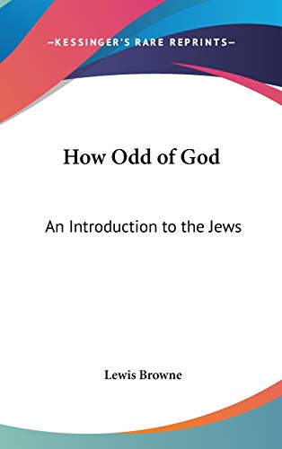 How Odd of God: An Introduction to the Jews