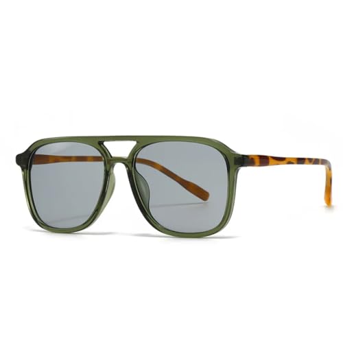 Lunettes de soleil léopard pour femme avec verres dégradés et protection UV400