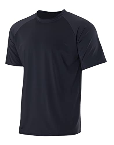 4-Pack: Boys Short Sleeve Rash Guard Shirt Swim Shirts Tops Boy Surf Sun Protection Quick Dry Tees Bathing Active Summer Upf 50+ Bjj Fishing Compression Swimwear Swimsuit Rashguard - Set 7, Xl (14/16) #TOP2