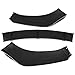 SCITOO Front Lip Spoiler Splitter Chin Compatible with Universal Front Bumper Lip Body Kit Exterior Diffuser Matte Black