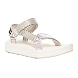 Teva Women's Midform Universal Shimmer Sandal, Pearl Multi, 8