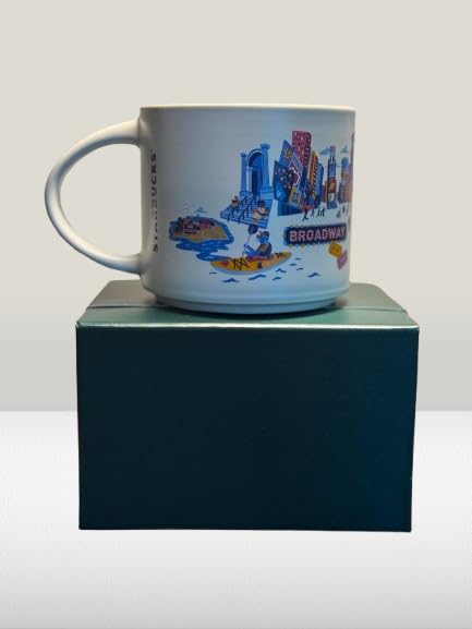 Starbucks taza Manhattan cerámica 14 oz microondas y lavavajillas miniatura 3