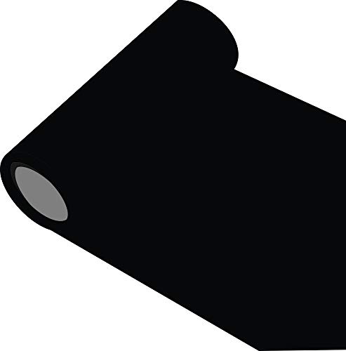 Klebefolie Auto außen glänzend, für Küchenschränke und Dekoration, Autobeschriftung, Schutzfolie Folie 5 m, Breite 63 cm, Farbe 70, schwarz, 5mx63-70 - Autofolie - Wandschutzfolie - Küche, Fließen,