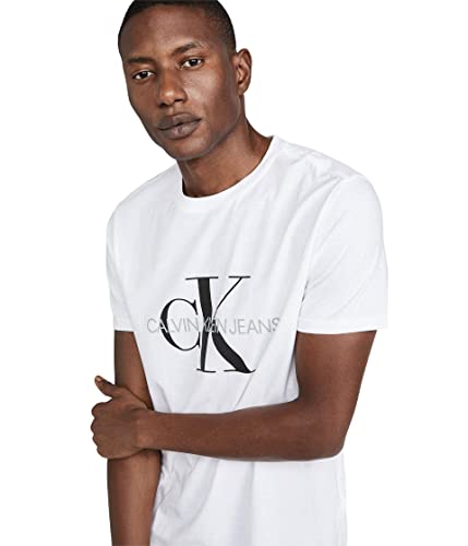 Image of Calvin Klein Men's Monogram Logo Crewneck T-Shirt