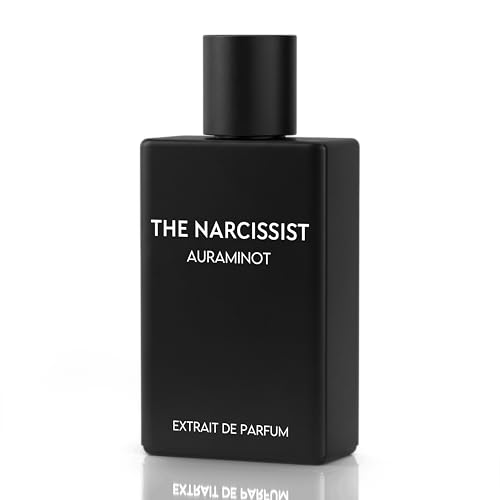 AURAMINOT THE NARCISSIST | Extrait de Parfum 30% Duftöl | Intensiver Duft mit Pheromonen Vanille Moschus & Bergamotte | Der Narzisst unter den Düften | Herrenduft (50 ML)