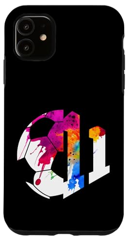 NUMBER 11 YEARS FOOTBALL 11th BIRTHDAY �X�}�z�P�[�X iPhone 11 �p