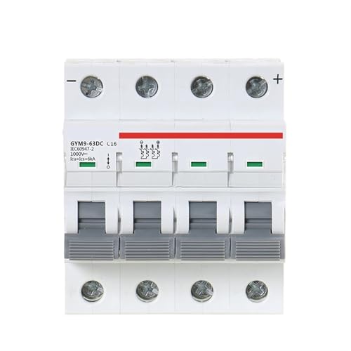 Mini disjoncteur DC 1000 V GYM9-63DC 4 pôles protège votre installation