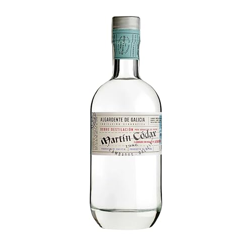 Aguardiente Blanco Martín Códax destilado premium selección gourmet – 1 Botella x 70 cl
