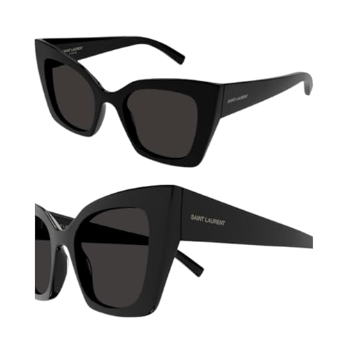 SAINT LAURENT SL 552 Cat-Eye shape Sunglasses + Bundle with eSHADES Luxury Eyewear Kit2