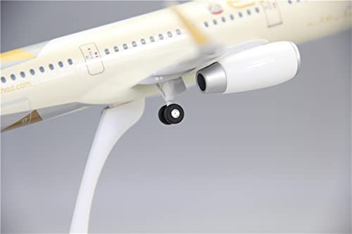 Modelo de avión Etihad Airways A321 ideal como regalo para aficionados al hobby 3