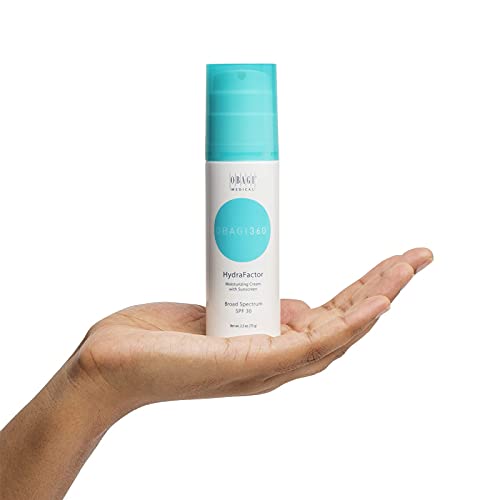 Obagi | 360 Hydrafactor; Moisturizer Cream With Sunscreen Broad Spectrum Spf 30 In One, Effective Uv Radiation Protection, Prevents Uva/Uvb Rays, Anti-Acne, Anti-Aging 2.5 Oz. #TOP3