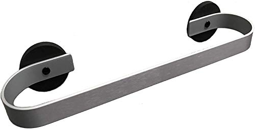 Barre magnétique porte-serviettes pour réfrigérateur, évier de cuisine, cuisinière, lave-vaisselle, idéal pour les armoires de cuisine en métal. - Pas de perçage, pas d'outils d'installation - Blanc