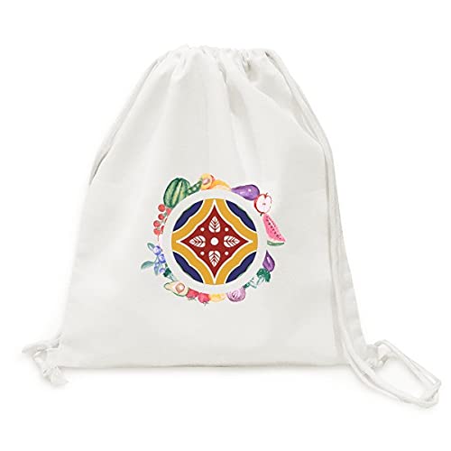Sac en tissu pliable Talavera : fini les sachets jetables déchirés au marché