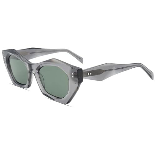 Lunettes de soleil léopard anti éblouissement monture acétate confortable