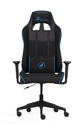 Hawk Gaming Chair Fab E2 Siyah Mavi Kumaş Oyuncu Koltuğu