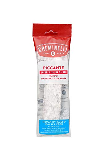 Creminelli - Italian Artisan Handcrafted Fine Meats, Piccante Salami, 5.5 Ounce #TOP1