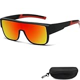 TJUTR Fahrradbrille & Überbrille Herren und Damen Polarisiert Überzieh-Sonnenbrille, Outdoor Rennrad MTB Sportbrille für Radfahren & Laufen
