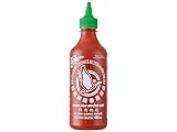 Flying Goose - Sriracha Chilisauce - mit Kaffir Limette - hell grüner Deckel, 1er Pack (1 x 455 ml)