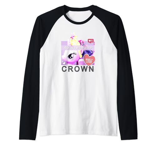 My Little Pony haut raglan parfait pour une journée d'école ou de jeux créatifs