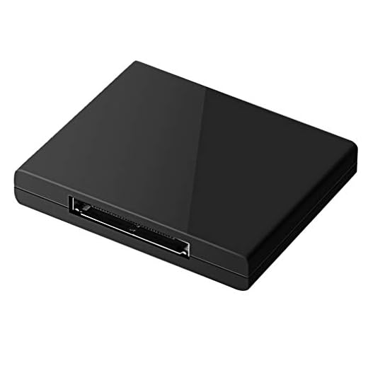 A2DP Music Receiver Adapter för iPod för iPhone 30Pin Dock-högtalare svart