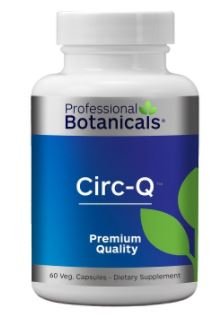 Professional Botanicals Circ-Q - Blood Circulation Support and Vein Health Supplement - 60 Vegetables Capsules