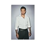 Poster mit Sänger Liam Payne, Gemälde auf Leinwand, 