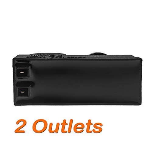 Image of 2 Outlet Universal Ignitor AAA Battery Push Button Igniter for Gas Grill