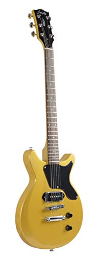 Firefly FFDCS Solid Body Electric Guitar (Gold)