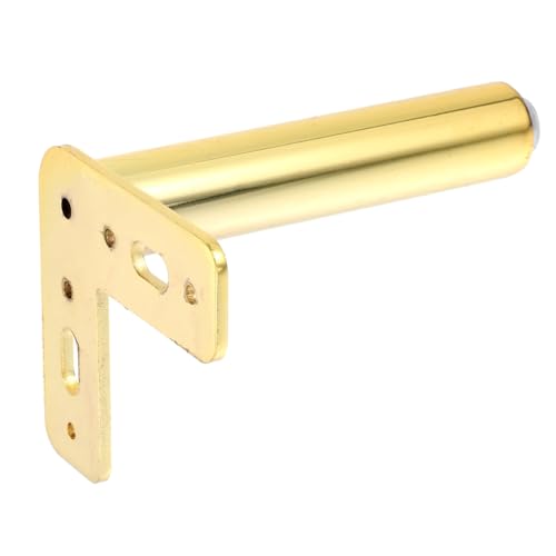 SHINEOFI Patas para Muebles Patas De Silla De Repuesto Bisagras De Pivote De Puerta Horizontal Patas De Escritorio Regulables En Altura Golden Planchar