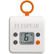 FLYSPEAR Extra Indoor Wireless Pet Barrier Transmitter, Transmitter Only,White