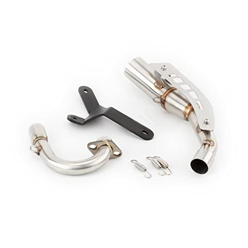 Header link pipe Monkey 125 résout la surchauffe moteur et libère la sonorité étouffée - 7