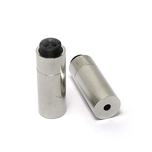 2pcs Laser Module Hosing 12x35mm 5.6mm TO-18 Laser Diode Metal Housing w/200-1100nm Collimating Lens