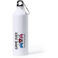 MERCHANDMANIA Bidón Grande 800 ml acero inoxidable frase