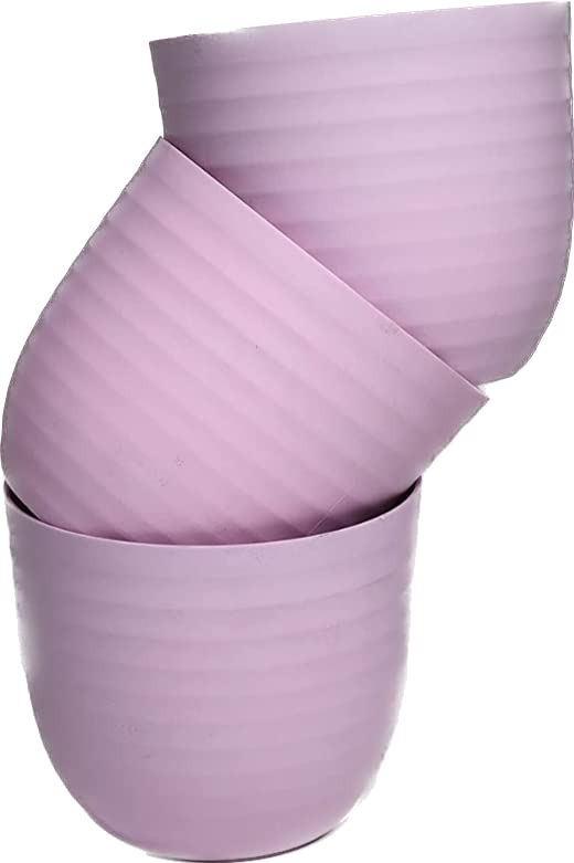 Garden Arts Plastic Round Flower Pot (17CM, Pink) | Pack of 3 | for Home, Gardening, Terrace Indoor & Outdoor Decor Multicolor Planters (B0BS6SXBPZ) Amazon Price History, Amazon Price Tracker
