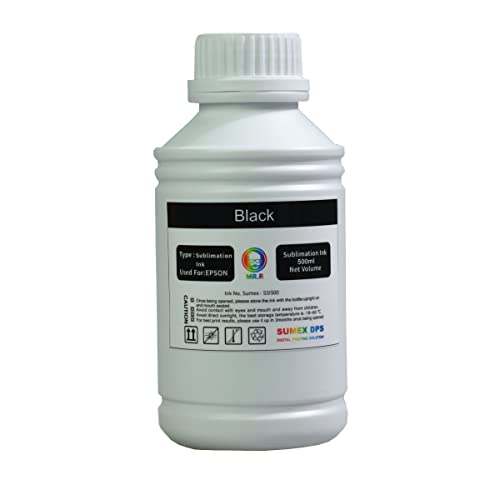 Tintas Sublimáticas 4 Cores CMYK Impressoras 500ml