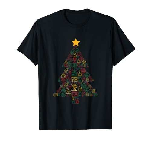 Farmacéutico Árbol de Navidad Técnico de Farmacia Camiseta