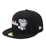 ニューエラ(new era) ニューエラキャップ 59FIFTY ドラえもんコラボ ブラック/カラー 7 1/2 5950 DORAEMON CAP NE BLK MLT