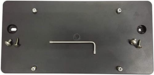 Rear Bumper License Plate Bracket For Audi A3 S3 2014-2023, Plate Holder Set W8 Unique Screw Bolts & Wrench Kit, License Tag Mounting Kit #TOP2